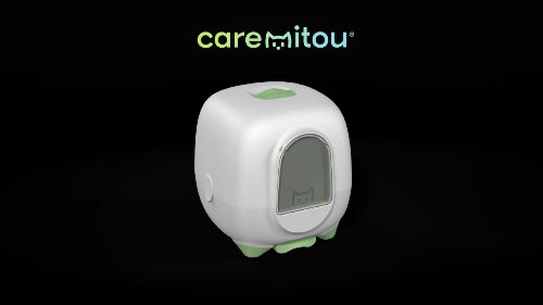 Caremitou, la première litière connectée alliant confort et santé pour votre chat !